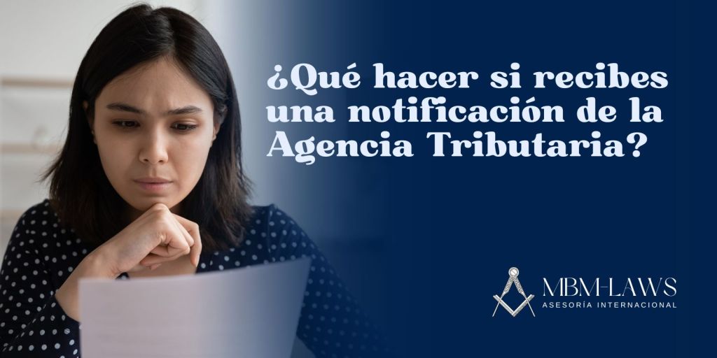 ¿Qué hacer si recibes una notificación de la Agencia&nbsp;Tributaria?